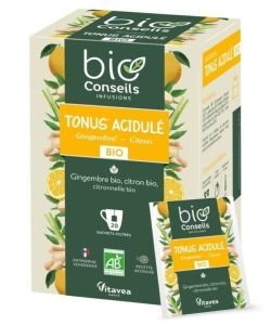 Infusion Tonus acidulé BIO, 20 sachets